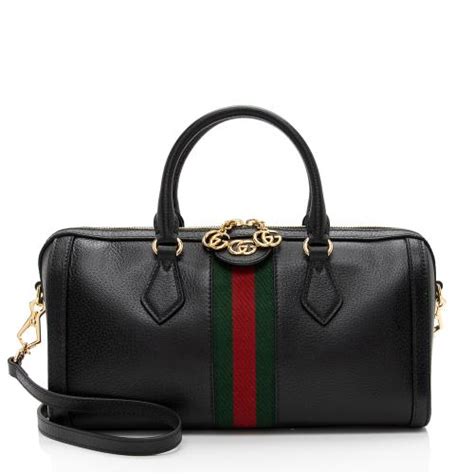 gucci medium soft signature leather boston bag|Gucci ophidia Boston bag.